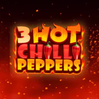 3 Hot Chili Peppers slot game interface with Mexican themed symbols