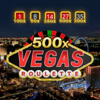 500x Vegas live game show with multiplier wheel