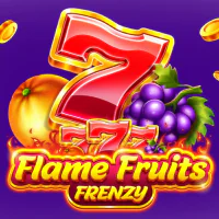 Flame Fruit Frenzy slot featuring classic fruit symbols with fiery effects